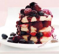 British Summer Berry Stack Dessert