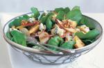 American Blue Cheese And Pear Salad With Walnut Dressing Recipe Appetizer