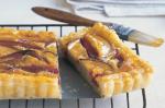 American Pear Rhubarb and Hazelnut Tart Recipe Dessert