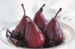 American Spiced Red Wine Poached Pears Recipe Dessert