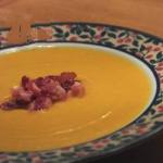 Canadian Thick Soup of Pumpkin with Bacon Appetizer