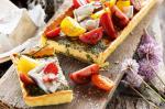 American Heirloom Tomato Tart With Edith Goats Cheese Recipe Appetizer