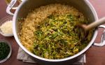 American Brussels Sprouts and Lemon Risotto Recipe Appetizer
