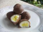 American Chocolate Cream Filled Easter Eggs Dessert