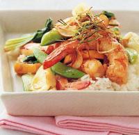 Taiwanese Shrimp Stir--fry Appetizer
