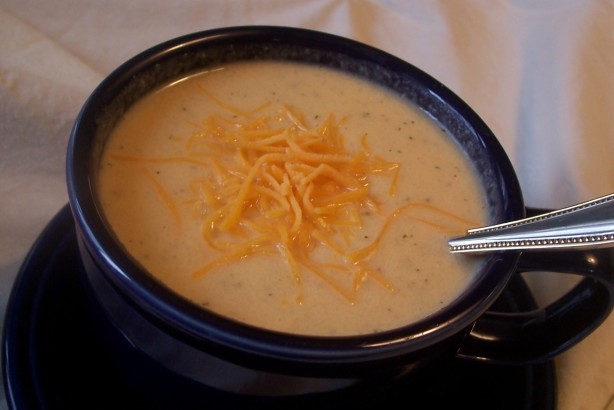 American Cream of Cauliflower Cheese Soup Appetizer