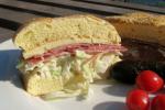 Swiss Salami Havarti and Cole Slaw Sandwiches Appetizer