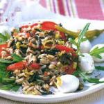 American Rice Salad with Tomatoes and Peppers 2 Appetizer