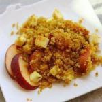 Indian Quinoa with Peaches and Cheese Paneer Appetizer