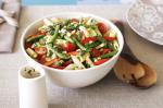 British Pasta Salad With Herb Dressing Recipe Appetizer