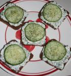 American Cucumber Sandwiches  Ww Point Each Appetizer