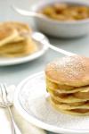 American Pancakes With Vanilla Banana using An Egg Replacer Breakfast