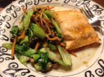 Canadian Gingersoy Salmon  Bok Choy Appetizer