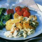 American Potato Pasty with Haddock Appetizer