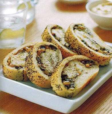 Canadian Pesto Roulade Dessert