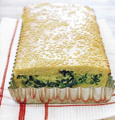 Italian Ricotta and Spinach Pie Appetizer