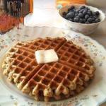 American Waffles Wholemeal Flour Dessert