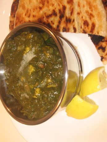 Indian Saag Chicken Dinner