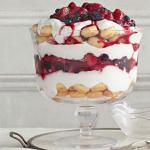 Canadian Coffee and Berry Trifle Dessert
