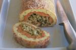 American Sweet Potato and Leek Roulade With Xmas Stuffing Recipe Drink