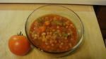 American Hearty Spicy Tomato Vegetable Soup Appetizer