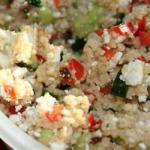 American Couscous and Cucumber Salad Recipe Appetizer
