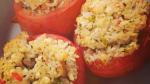 American Stuffed and Baked Tomatoes Recipe Appetizer