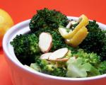 American Broccoli With Lemon Almond Butter 1 Appetizer