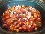 American Black Bean  Andouille Sausage Soup  Slow Cooker Dinner