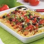 American Taco Noodle Dish Appetizer