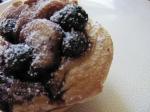 American Blueberry Brioche Dessert