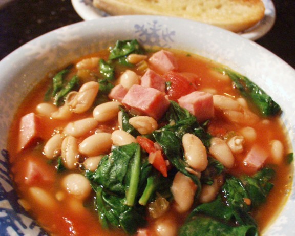 British Fast Whitebean Stew Dinner