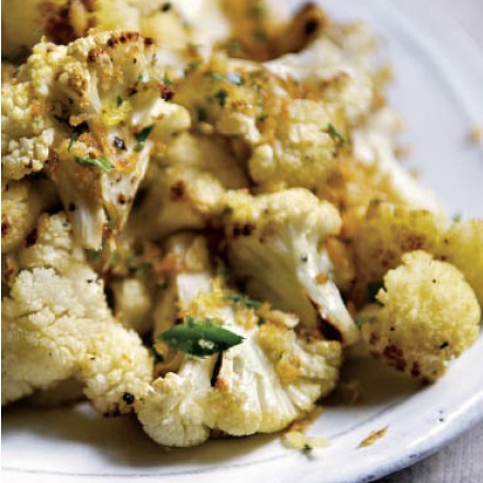 Canadian Roasted Cauliflower Appetizer