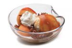 American Grilledpeach Sundaes With Salted Bourboncaramel Sauce Recipe Dessert