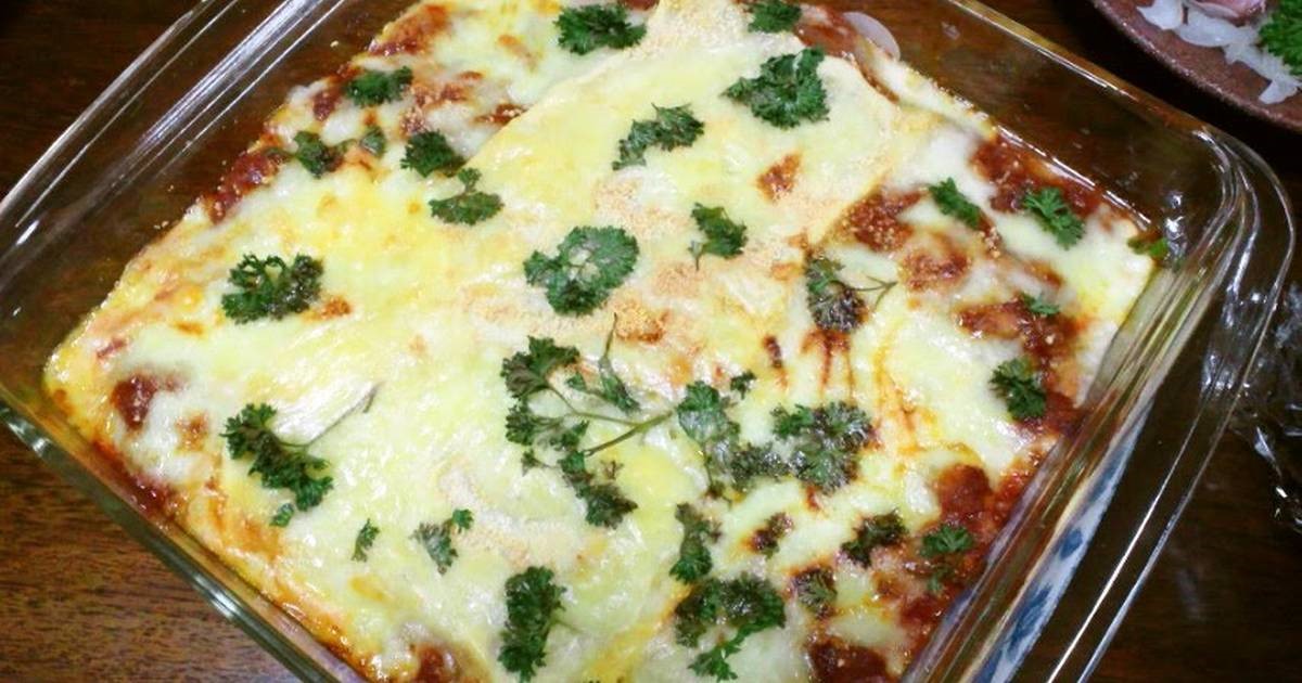 British Simple Lasagna Made From Scratch 1 Appetizer