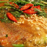 Korean Maeuntang - Spicy Fish Soup Appetizer