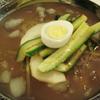Korean Naengmyeon - Cold noodles Dinner