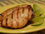 Chilean Spicy Lime Marinated Grilled Chicken Breasts Dinner