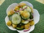 Canadian Cucumber and Pineapple Salad With Mint Appetizer