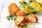 American Coconutcrumbed Pork With Pineapple Salad Recipe Dinner