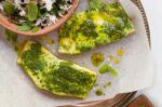 Iranian/Persian Grilled Fish With Saffron Mint and Parsley Recipe Dinner