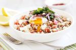 Iranian/Persian Persian Eggs With Lentils And Couscous Recipe Appetizer