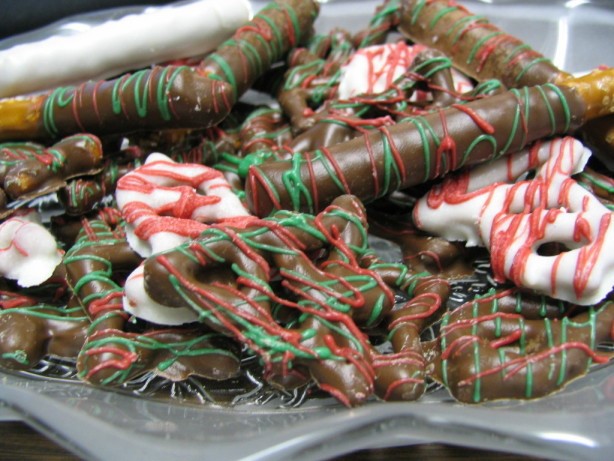 American Chocolate Dipped Pretzels 4 Dessert