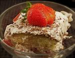 American Strawberry Chocolate Tiramisu Dessert