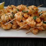 Asian Sweet Shrimp Skewers BBQ Grill