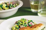 American Sauteed Peas Bacon and Leek Recipe Appetizer