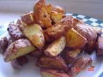 American Peppery Bravas Potatoes red or Yukon Wedges Appetizer