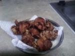 Swiss Fried Chicken Thighs Stuffed W Swiss Cheese Wrapped in Bacon Dinner