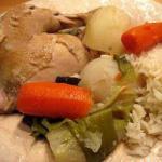 Chicken Pot in a Casserole Dishminute recipe