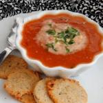 American Soup of Tomatoes at the Tarragon Appetizer